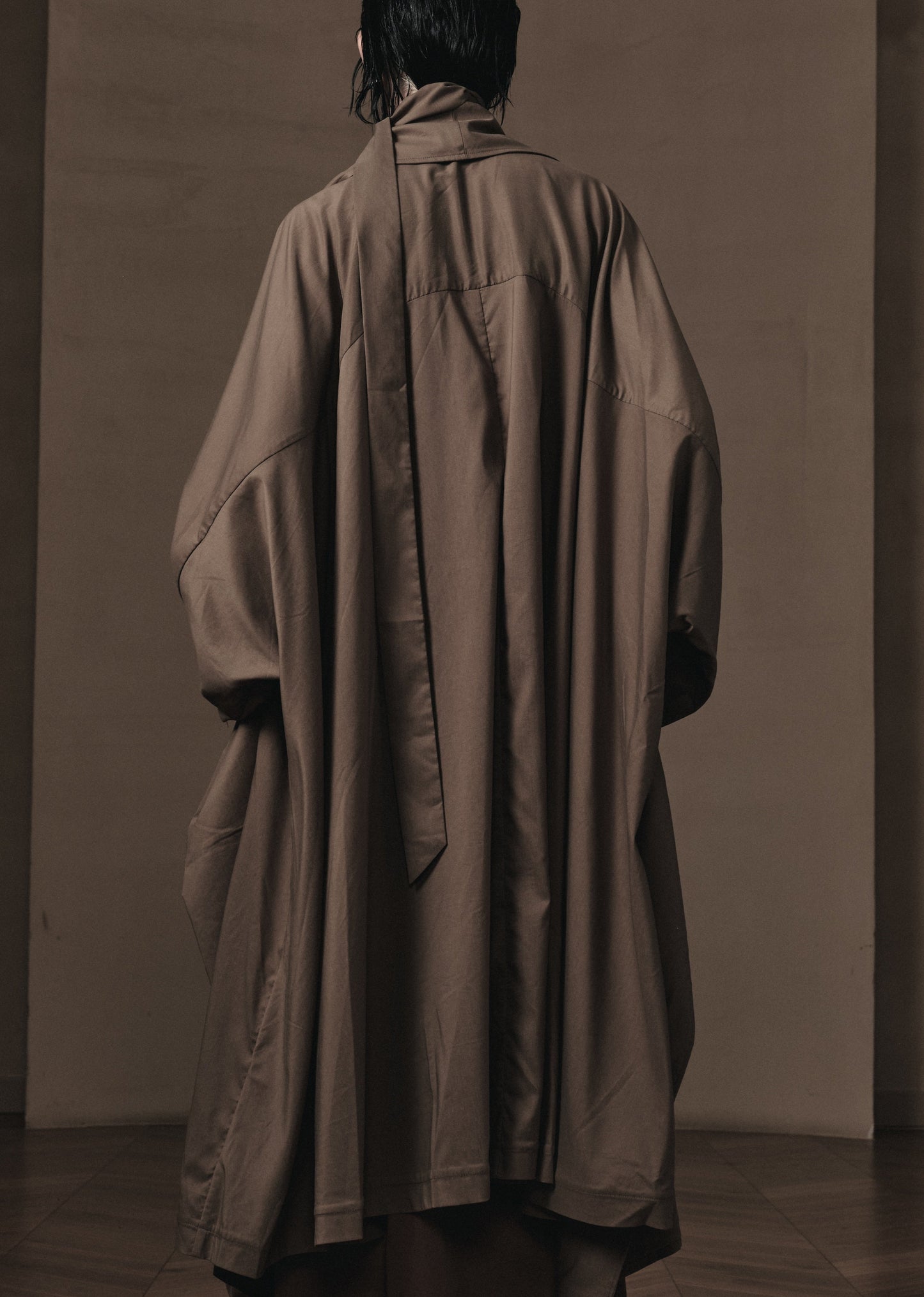 ONE PIECE CAPE TRENCH COAT