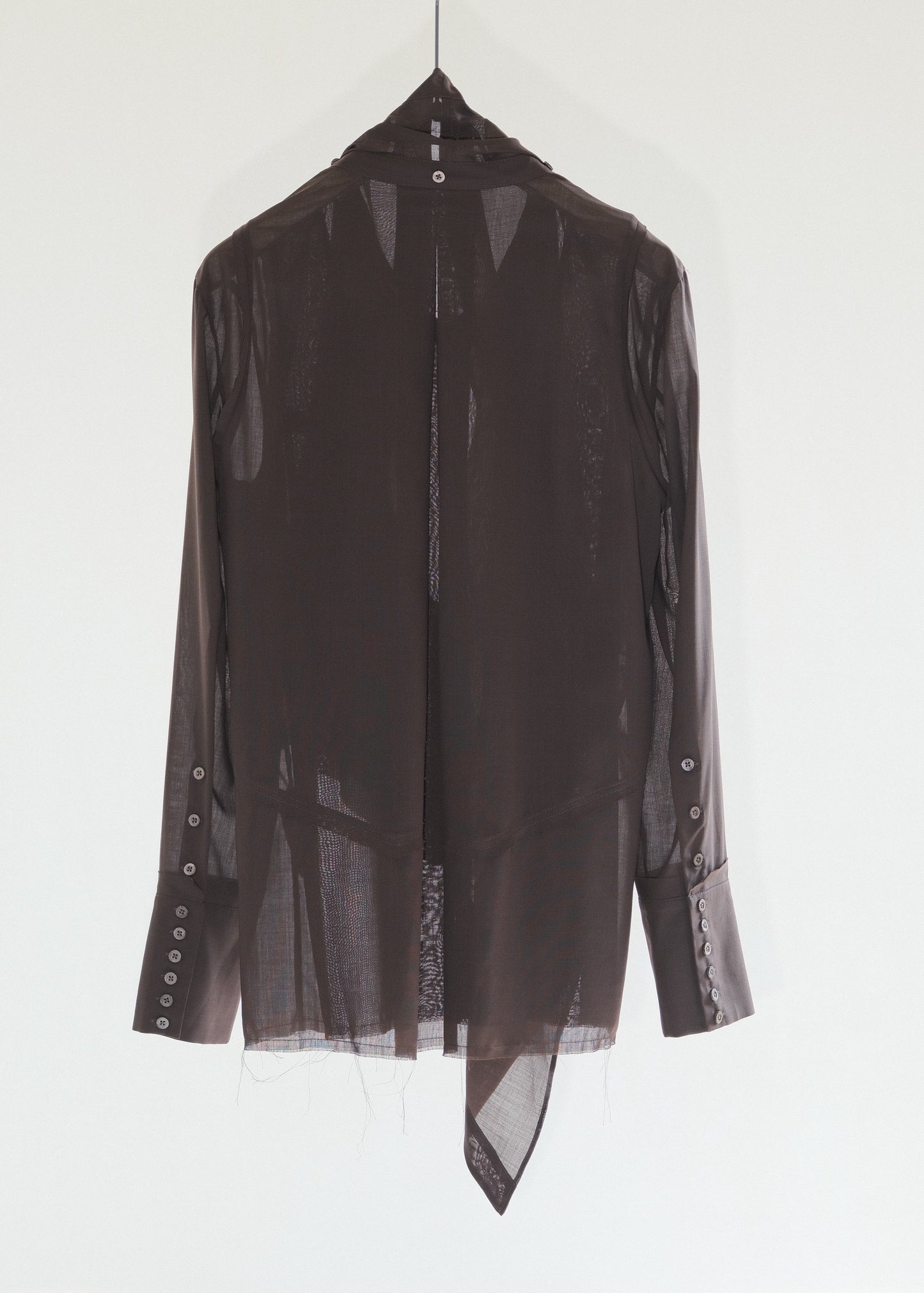 MULTILAYER SCARF SHIRT
