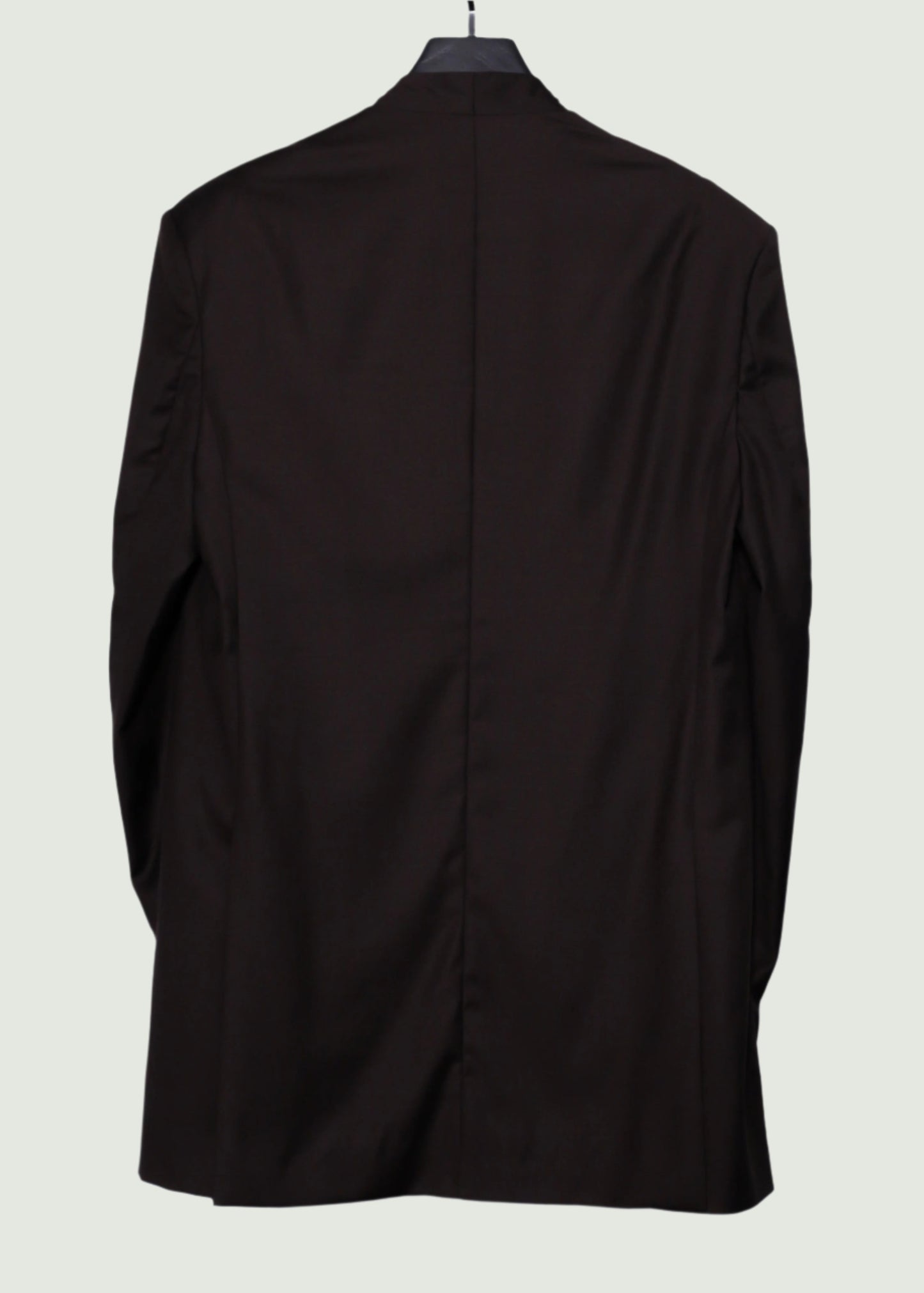 CLASSIC COLLARLESS SLOPING JACKET