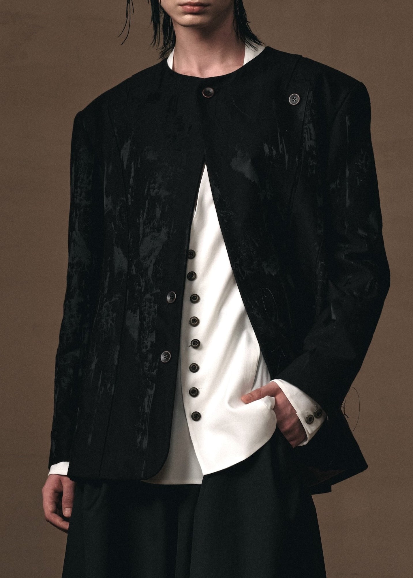 BLACK JACQUARD  JACKET「EXCLUSIVE」