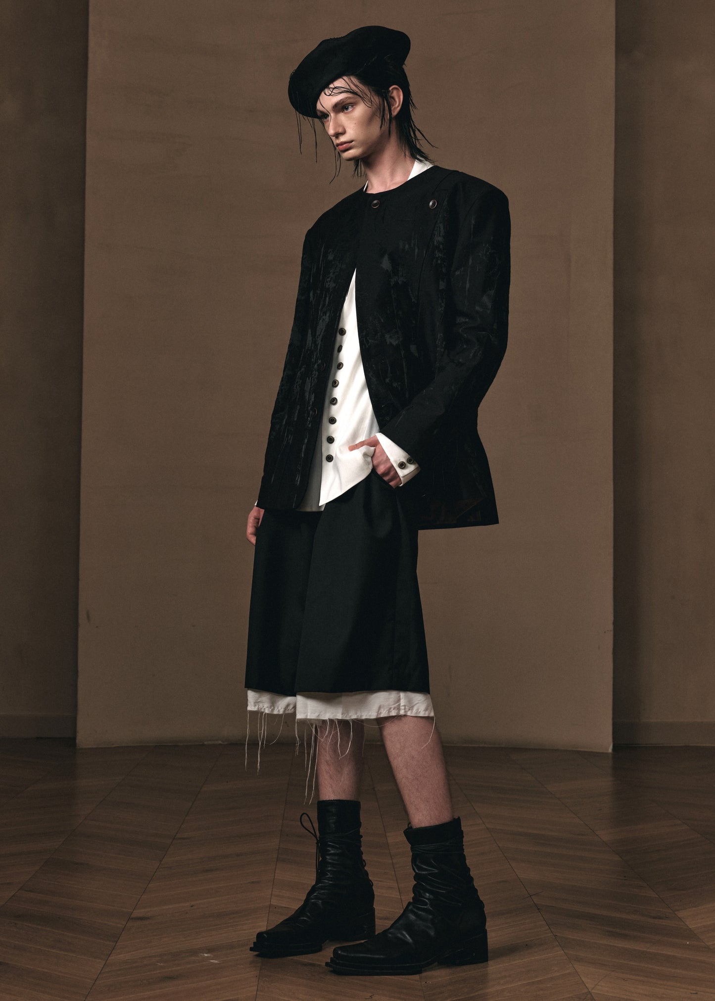 BLACK JACQUARD  JACKET「EXCLUSIVE」