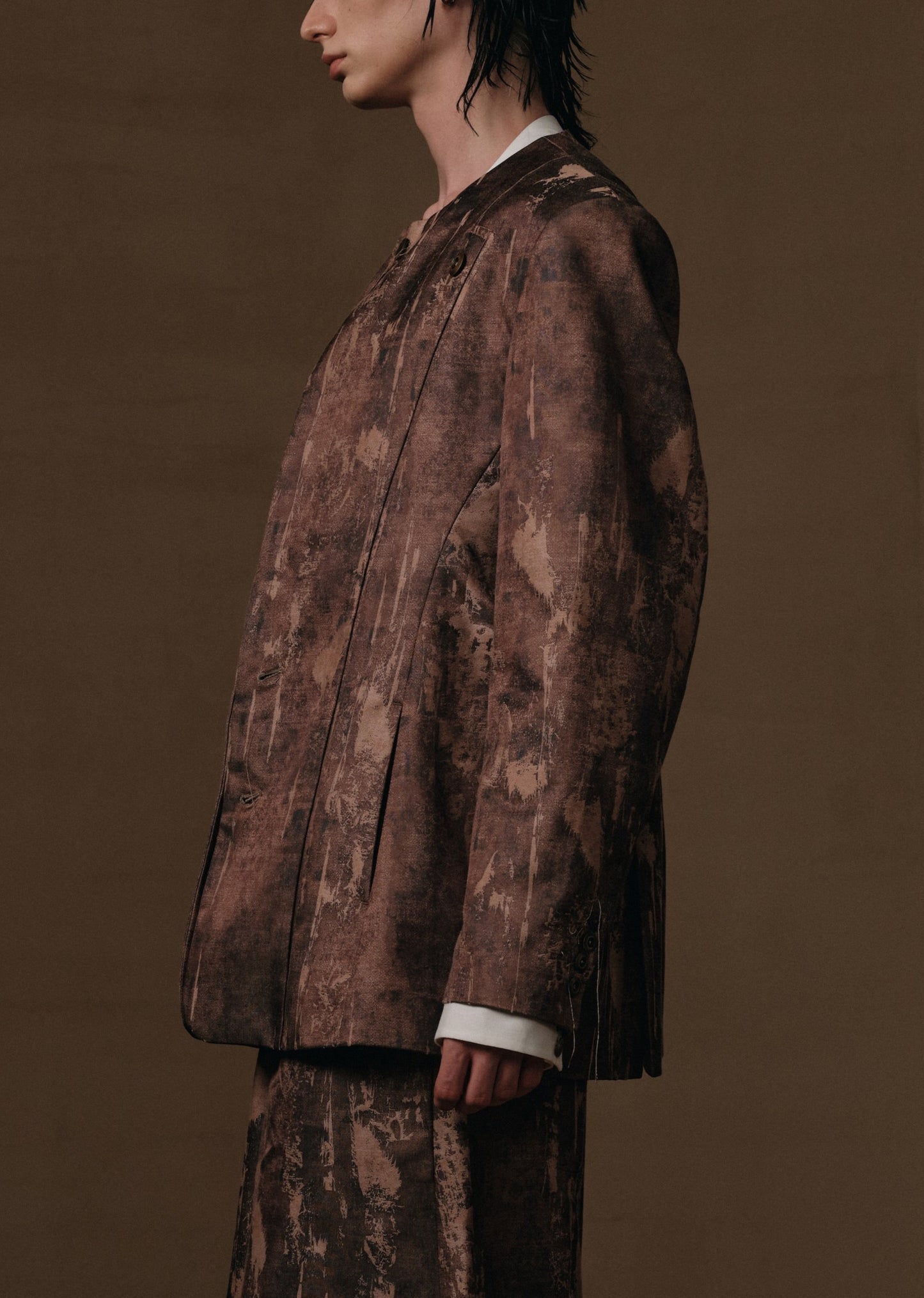 MOTTLED JACQUARD  JACKET「EXCLUSIVE」