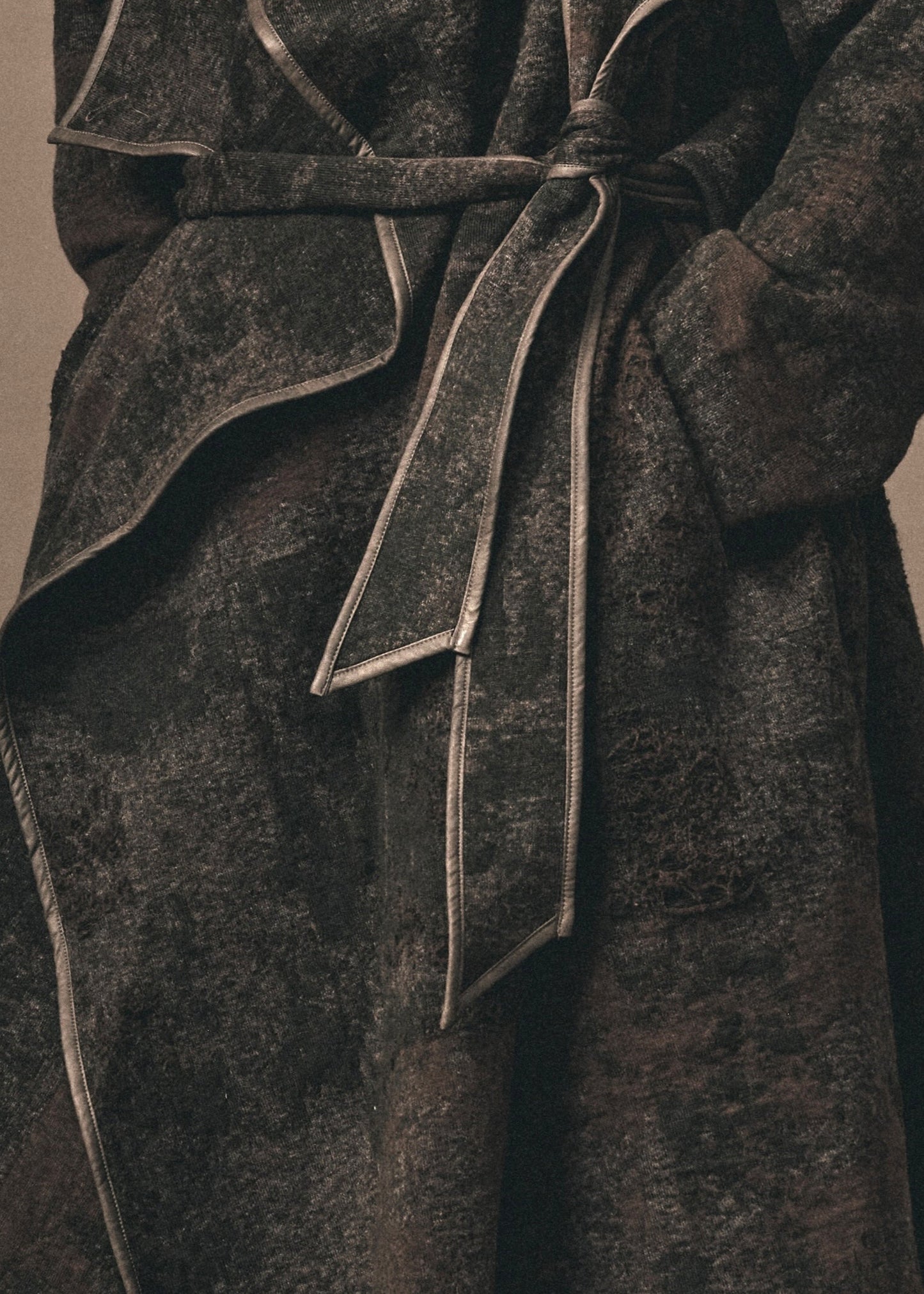 MOSS CIRCULAR KNIT COAT「EXCLUSIVE」