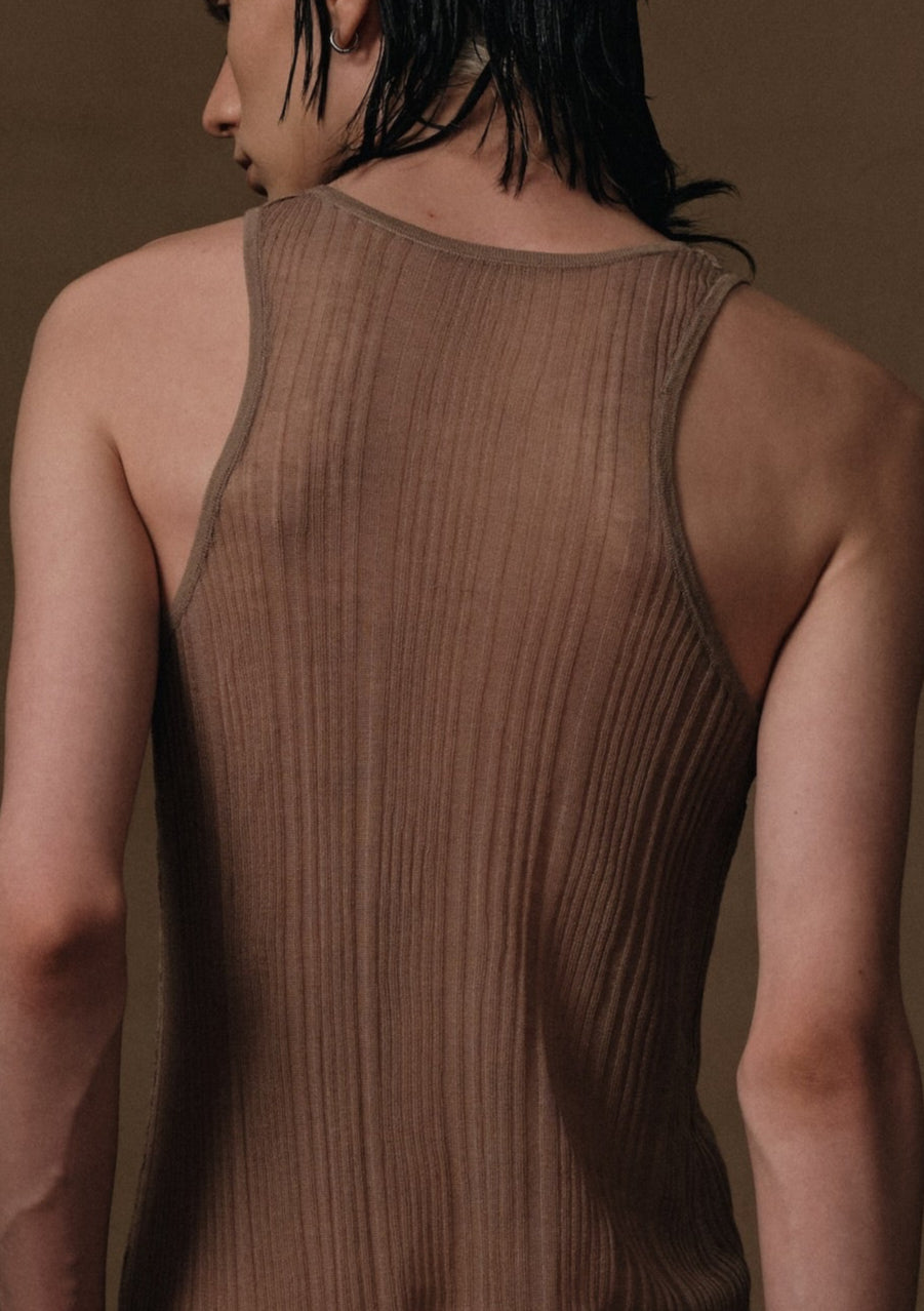 KNIT SLIM VEST