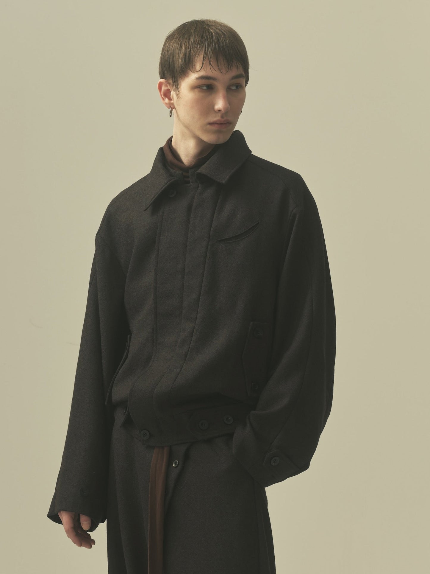 BRAIDED WOOL JACKET