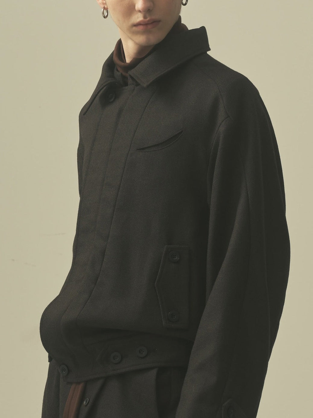 BRAIDED WOOL JACKET