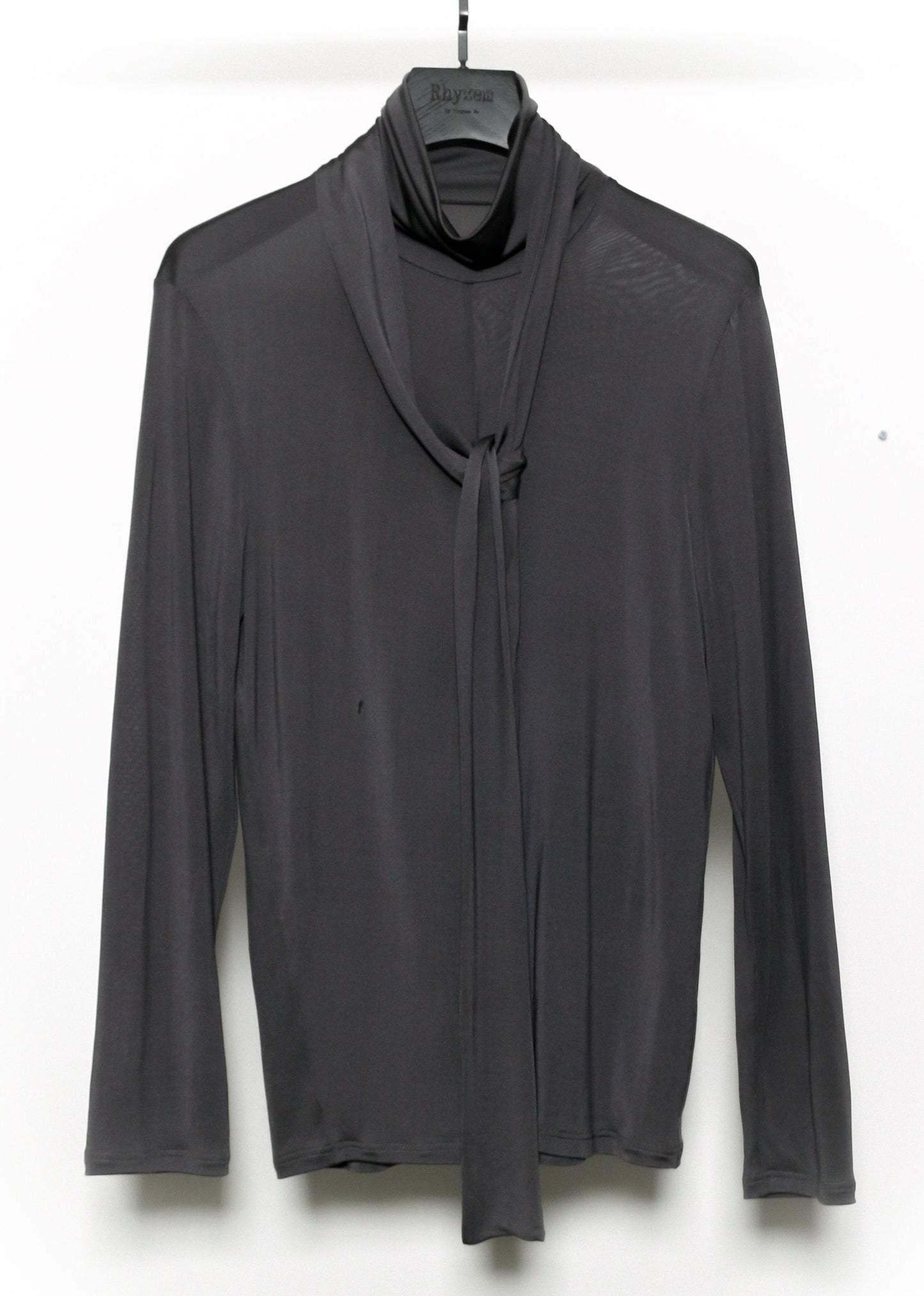 Rhyzem | Tied Silk Jersey Top