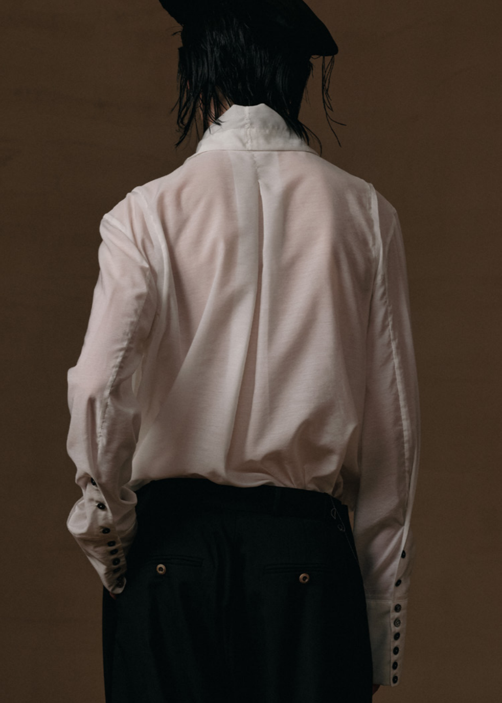 SCARF SHIRT WITH VEST