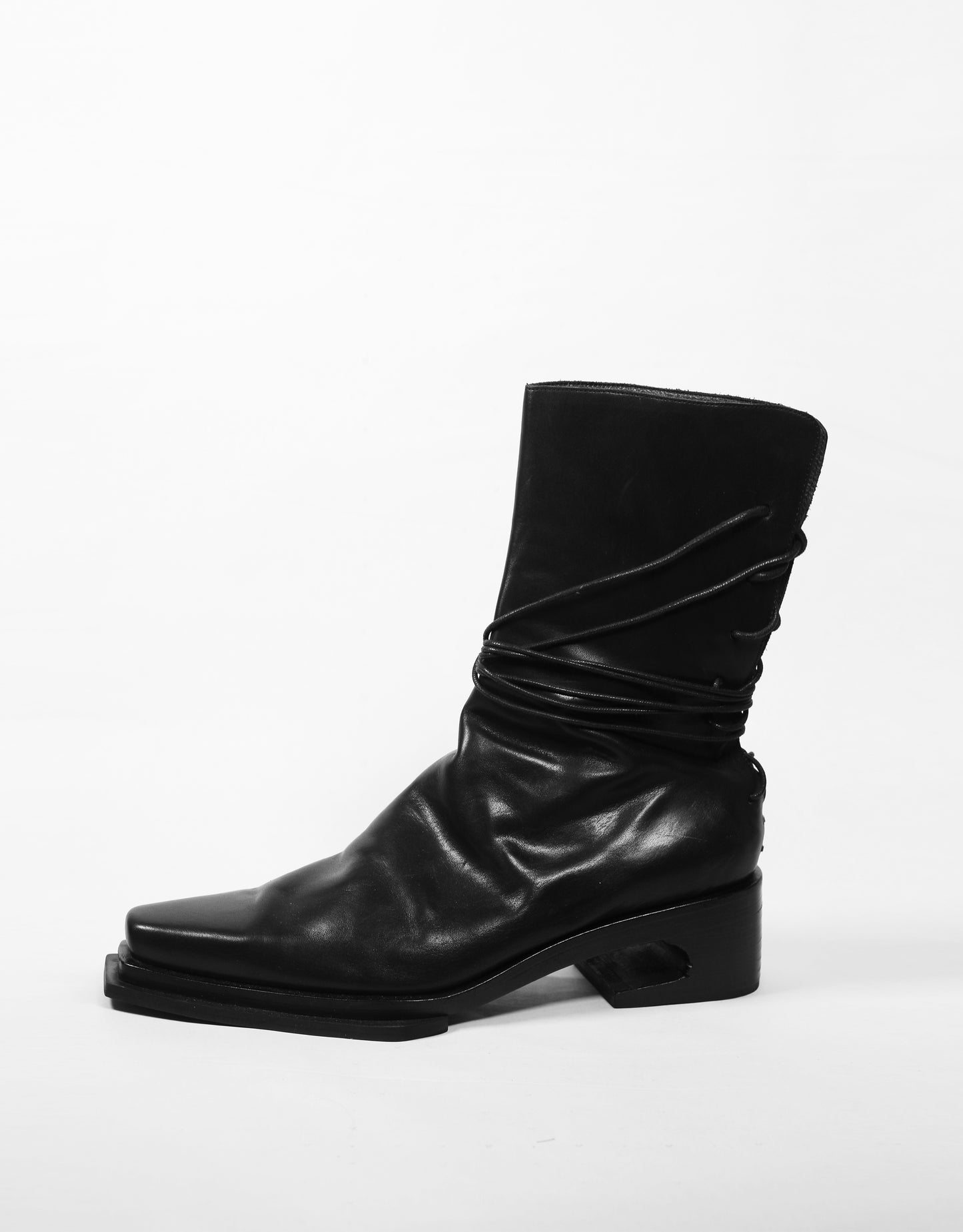 Lace-up Boots | Black