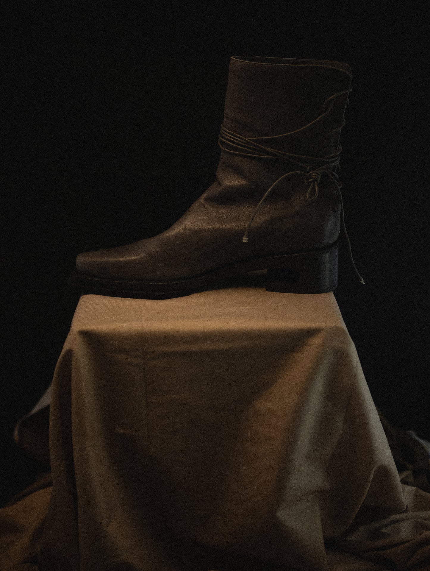 Lace-up Boots | Grey