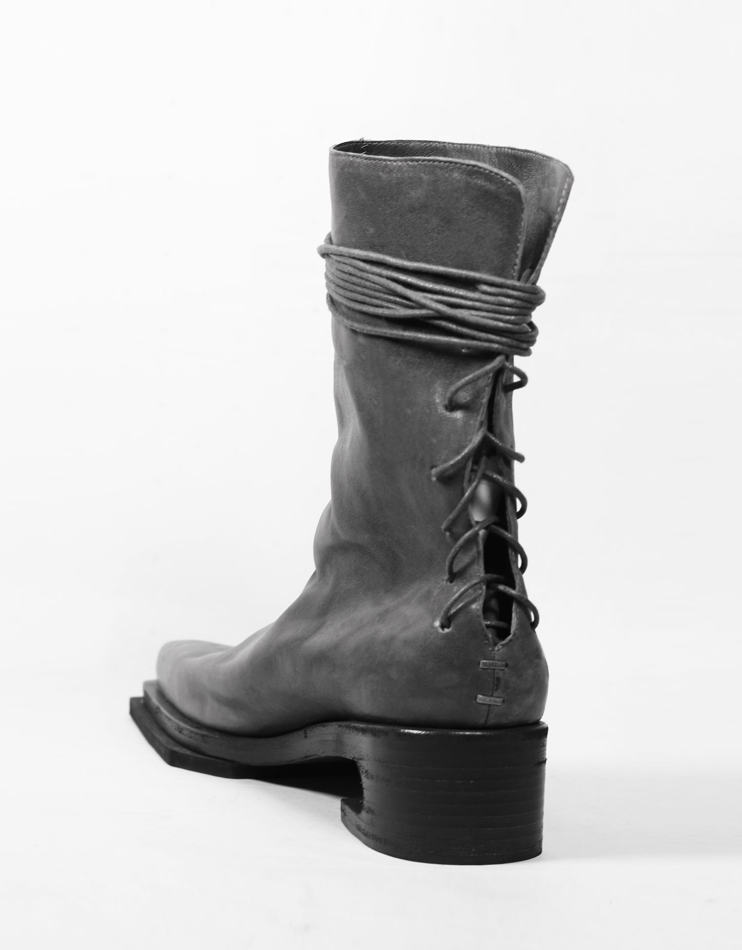 Lace-up Boots | Grey